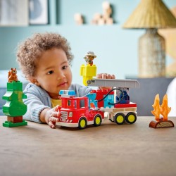 LEGO® DUPLO 10473 Hasičské auto s hadicí a hasičem