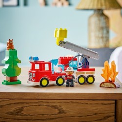 LEGO® DUPLO 10473 Hasičské auto s hadicí a hasičem