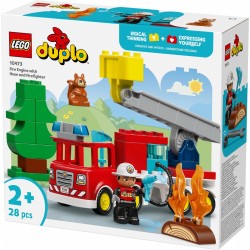 LEGO® DUPLO 10473 Hasičské auto s hadicí a hasičem