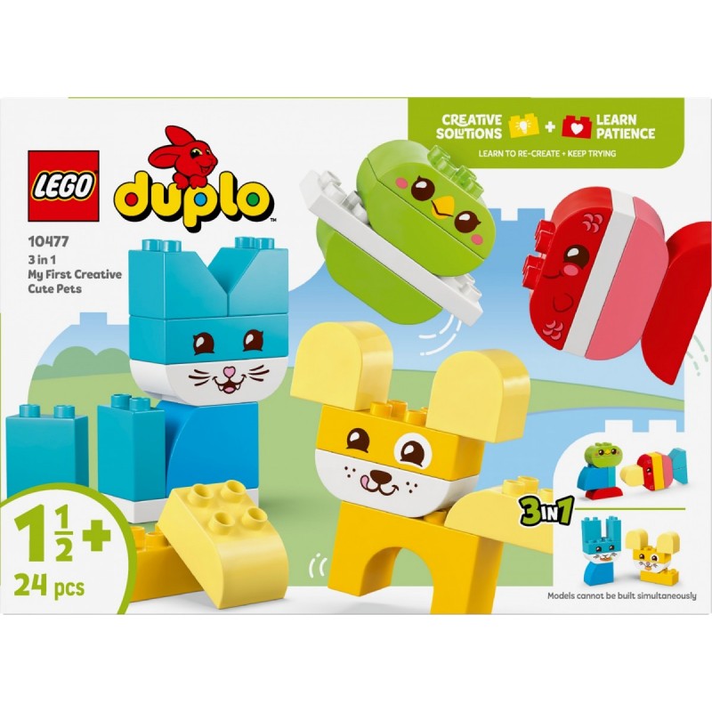 LEGO® DUPLO 10477 Roztomilí kreativní mazlíčci