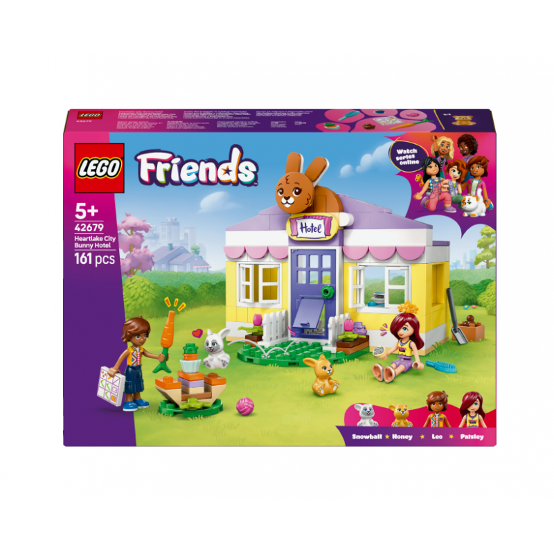 LEGO® Friends 42679 Hotel pro králíčky v městečku Heartlake