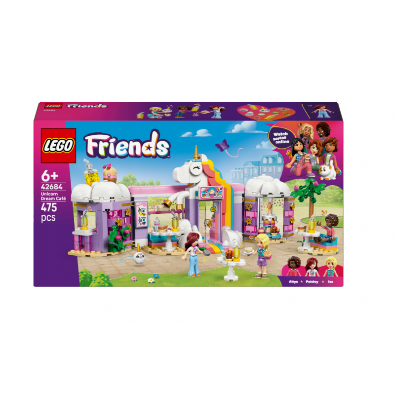 LEGO® Friends 42684 Snová kavárna s jednorožcem