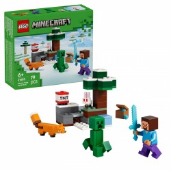 LEGO® Minecraft 21583 Steve a dobrodružství v tajze