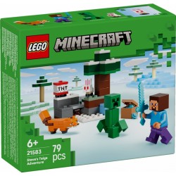 LEGO® Minecraft 21583 Steve a dobrodružství v tajze