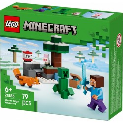 LEGO® Minecraft 21583 Steve a dobrodružství v tajze