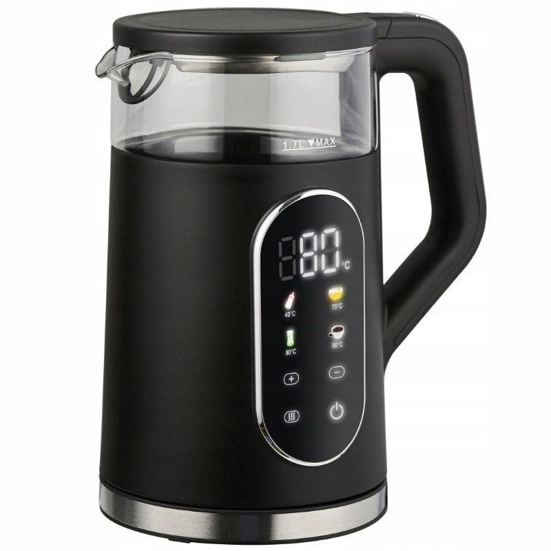 Kamille KM-1711 konvice 1,7 L s regulací a zobrazováním teploty