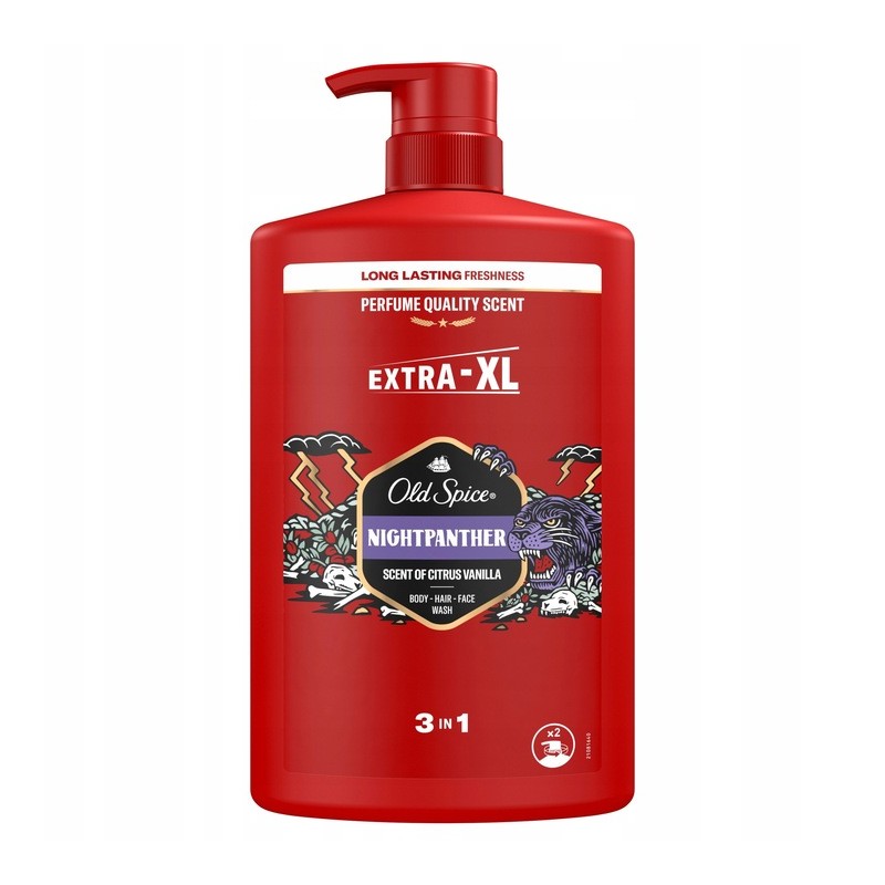 Old Spice NightPanther sprchový gel pro muže NightPanther 1000 ml
