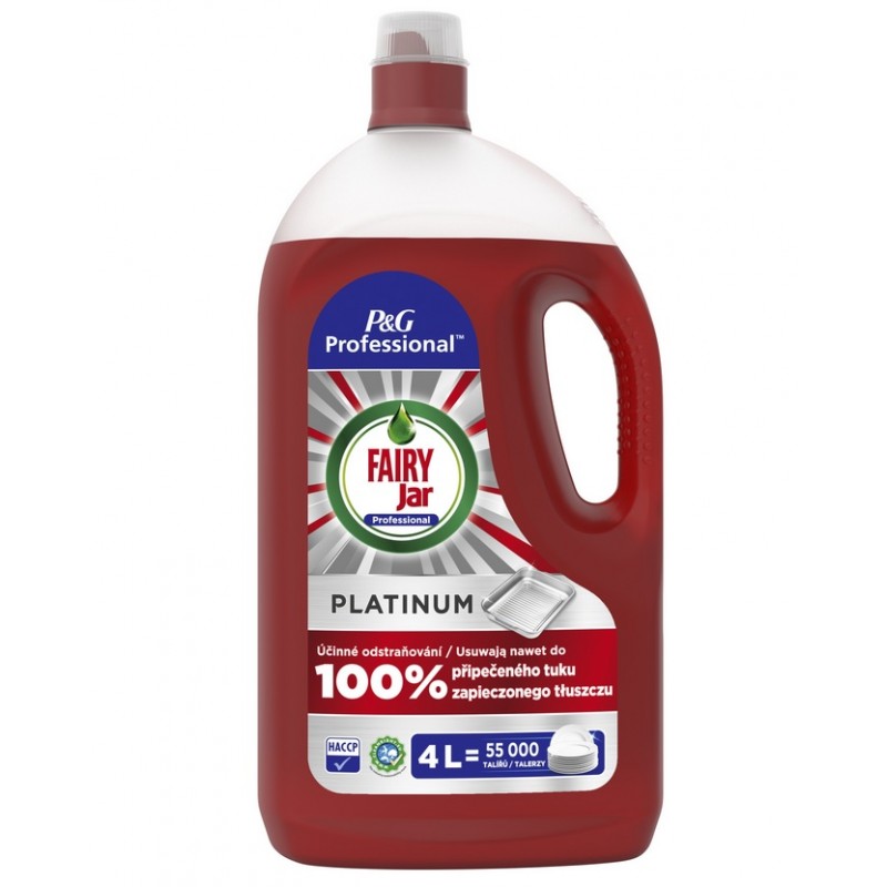Jar Professional prostředek na nádobí Platinum 4 l