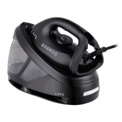 Lafe Power Steam 3100 W výkonný parní generátor, keramická žehlicí plocha, černý