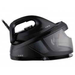 Lafe Power Steam 3100 W výkonný parní generátor, keramická žehlicí plocha, černý