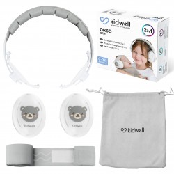 Kidwell ORSO 2v1 ochranná hlukově izolační slucátka pro děti 0+