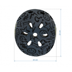 Kidwell Orix II Plus Graffiti S (48–52 cm) Ochranná přilba