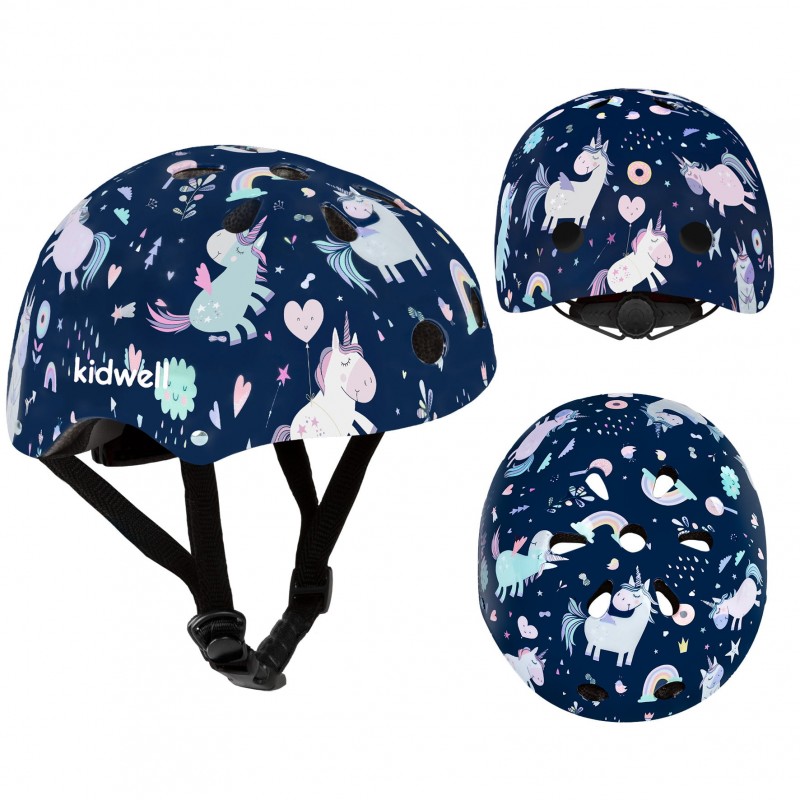Kidwell ORIX Plus Unicorn M (52-56cm) Ochranná přilba s motivem jednorožců