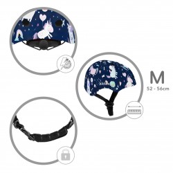 Kidwell ORIX Plus Unicorn M (52-56cm) Ochranná přilba s motivem jednorožců