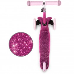 Kidwell UNO Glitter Pink koloběžka