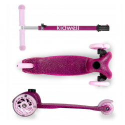 Kidwell UNO Glitter Pink koloběžka
