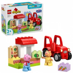LEGO® DUPLO 10468 Prasátko Pepa Traktor a tržnice