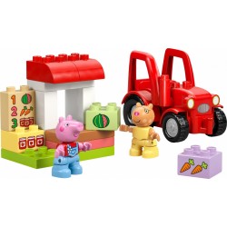 LEGO® DUPLO 10468 Prasátko Pepa Traktor a tržnice