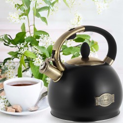 Kamille KM-0852 klasická konvice 2,7 l, černá