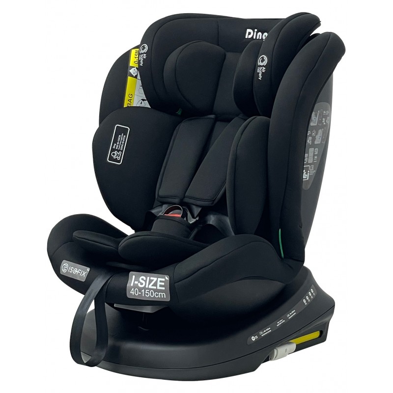 Ding Aiden GR 0/1/2/3 i-size 40-150cm otočná 360 basic black