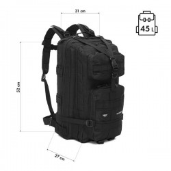 Nils Camp NC3902 Ranger černý 45 l