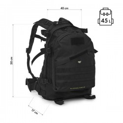 Nils Camp NC3904 Vanguard černý 45 l