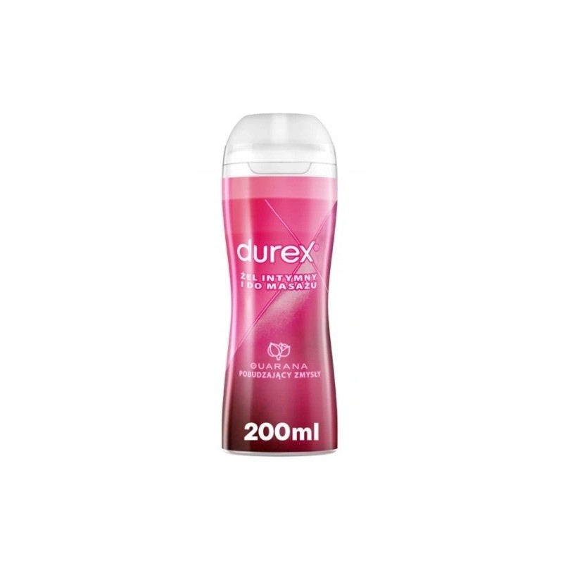 Durex Play intimní lubrikační a masážní gel se stimulující Guaranou 200 ml