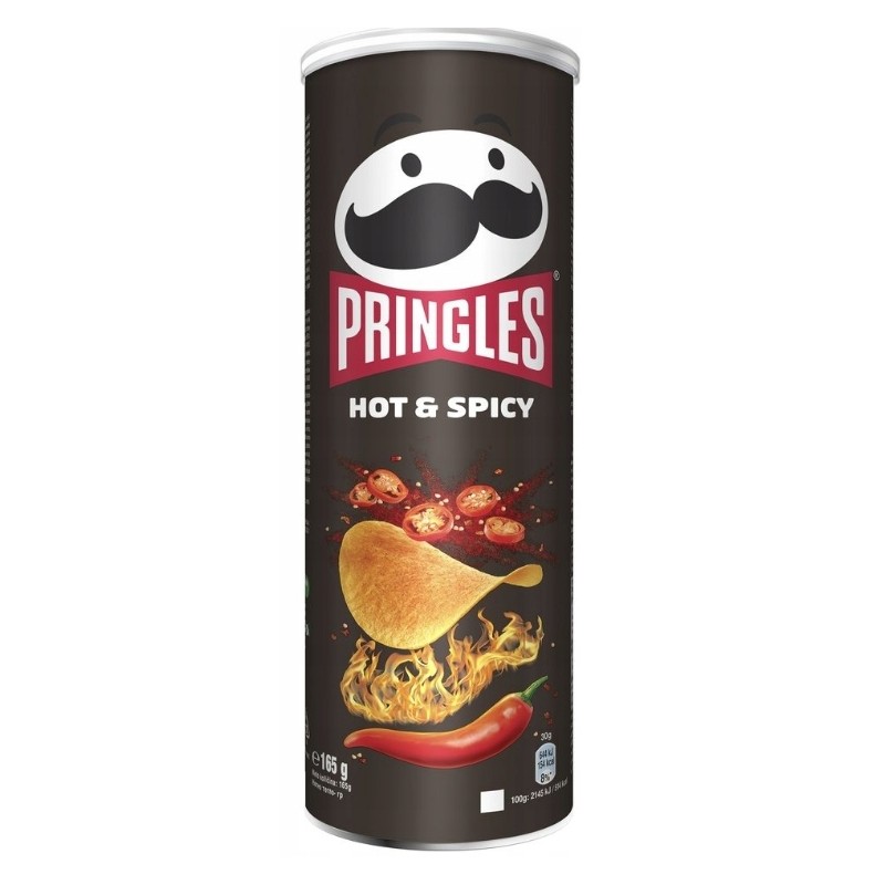 Pringles Hot & Spicy 165g