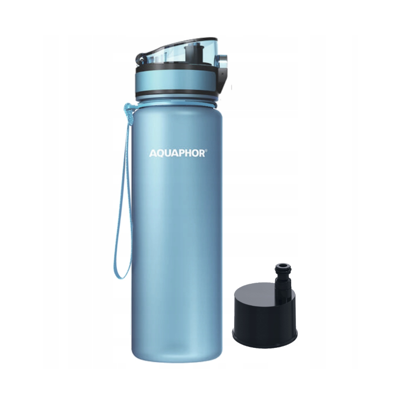 AQUAPHOR CITY 0,5 L, filtrační láhev, modrá