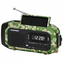 Blaupunkt ER20 Green Camo survival rádio