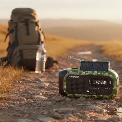 Blaupunkt ER20 Green Camo survival rádio