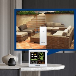 Blaupunkt WS-25WH meteostanice, bílá