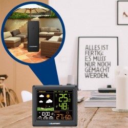 Blaupunkt WS-25BK meteostanice, černá