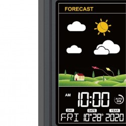 Blaupunkt WS-25BK meteostanice, černá