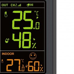Blaupunkt WS-25BK meteostanice, černá