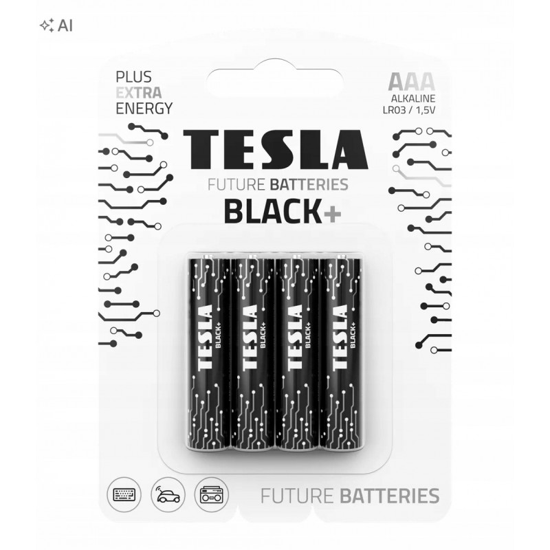 TESLA BLACK+ AAA 4ks 14030420