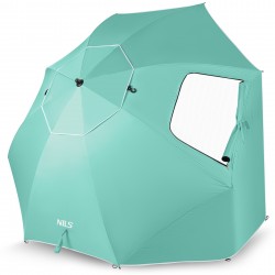 NILS Camp NC17114 Plážový slunečník 240 cm zelený