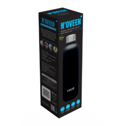 Noveen TB410 Black Mat termo láhev z nerezové oceli INOX SS304 500 ml