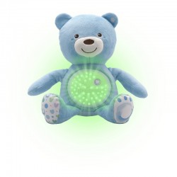 Chicco medvídek s projektorem modrý