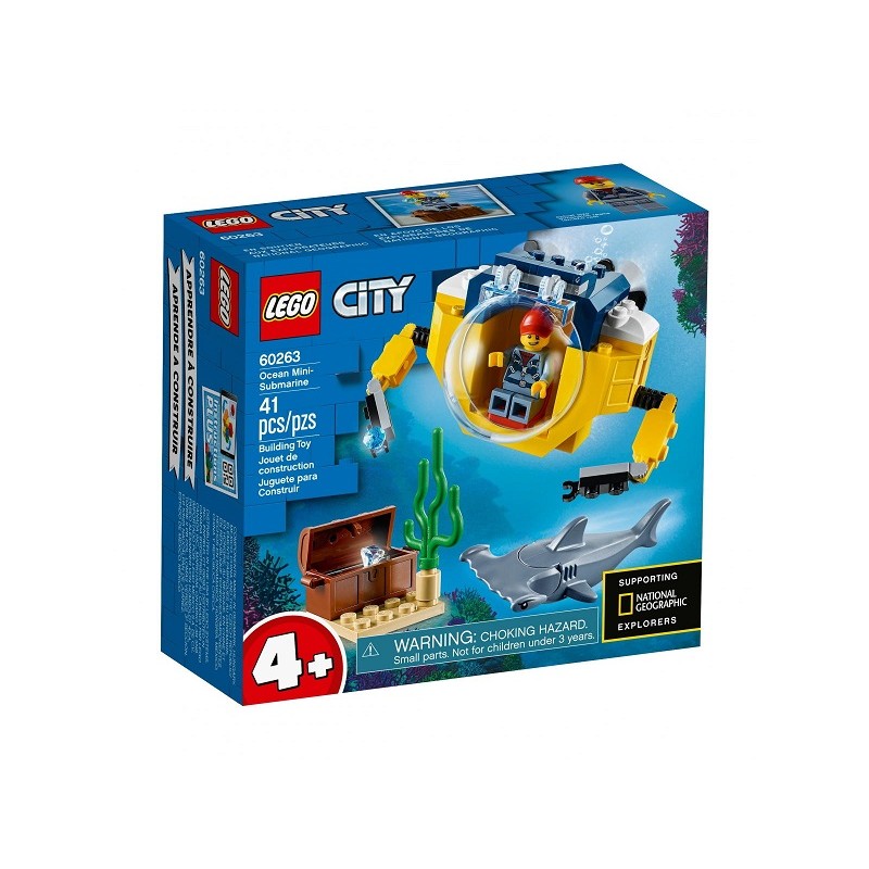 LEGO City 60263 Oceánská miniponorka LEGO City 60263 Oceánská miniponorka