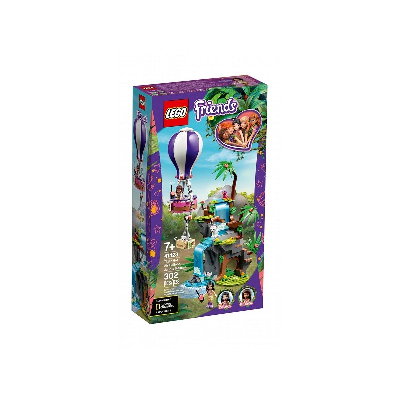 LEGO Friends 41423 Záchrana tygra v džungli