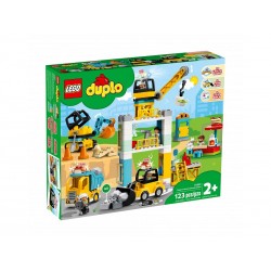 LEGO Duplo 10933 Stavba s věžovým jeřábem