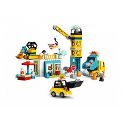 LEGO Duplo 10933 Stavba s věžovým jeřábem