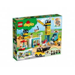 LEGO Duplo 10933 Stavba s věžovým jeřábem