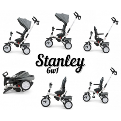 Milly Mally 6v1 Stanley Red dětská tříkolka