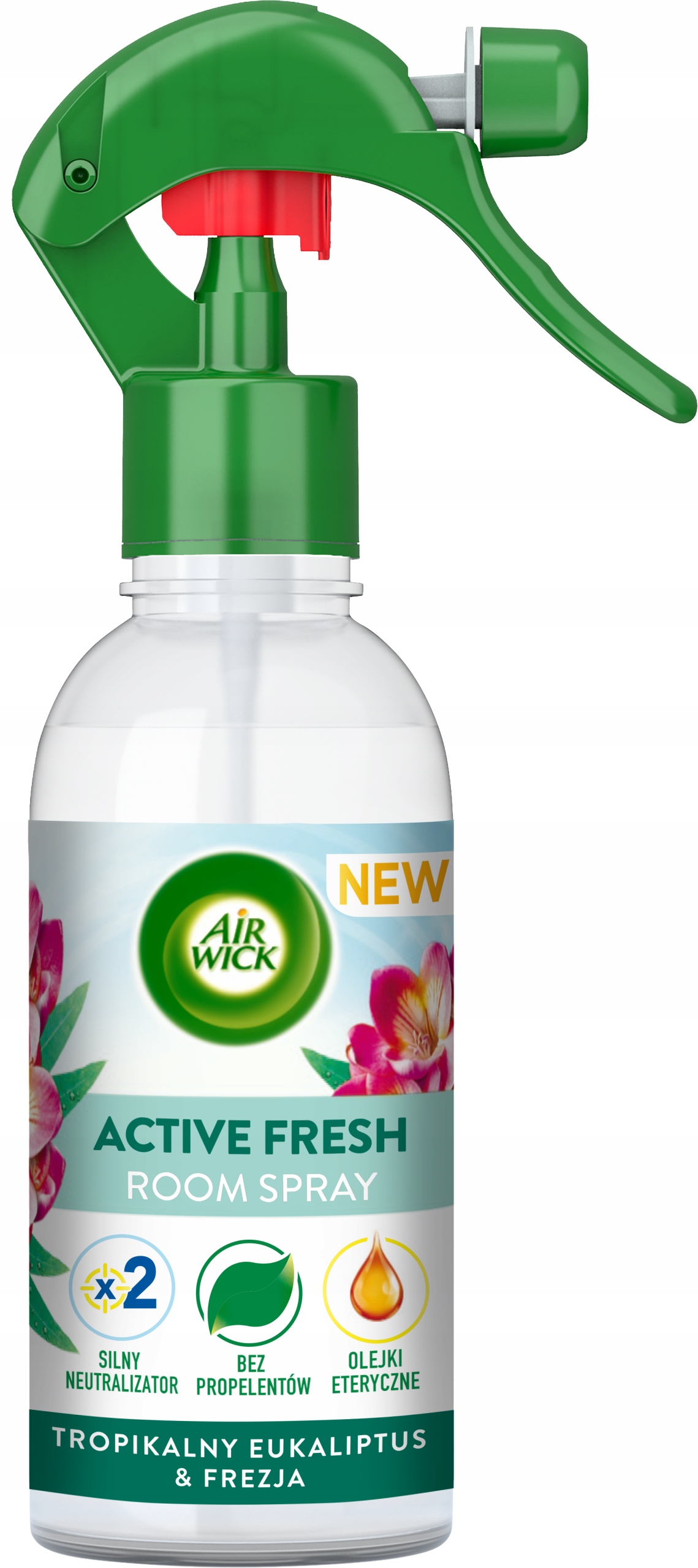 Air Wick Sprej neutralizující nepříjemné pachy Eukalyptus & Frezie 237 ml