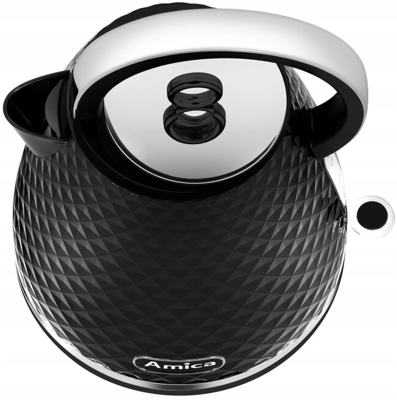 Černá rychlovarná konvice Amica KF 3030