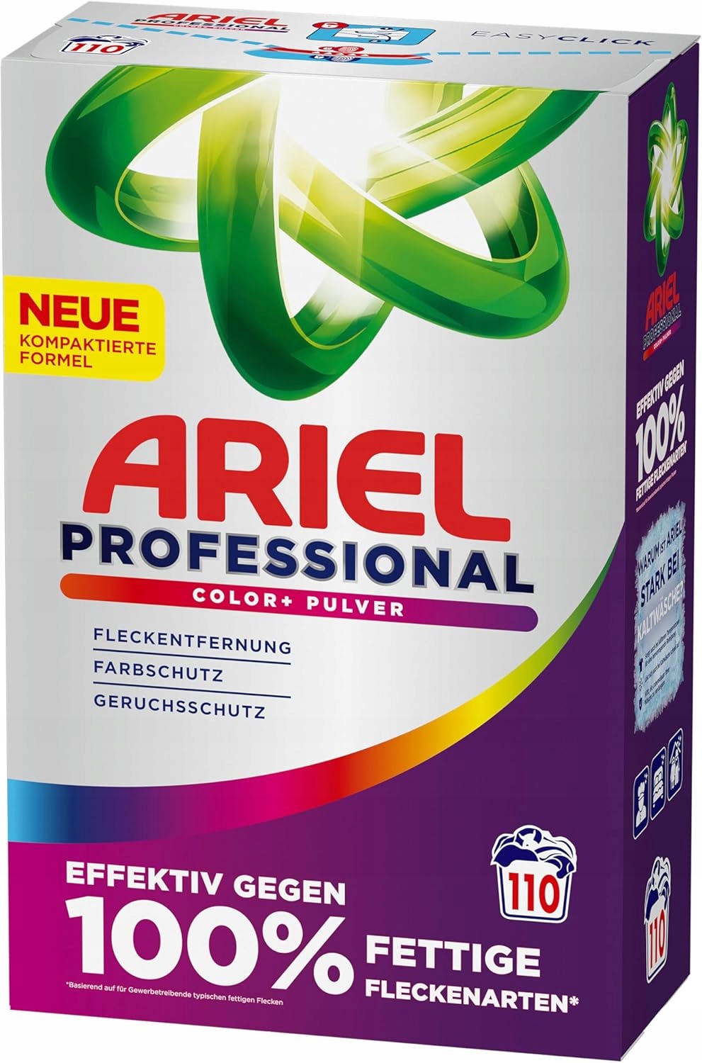 Balení profesionálního pracího prášku Ariel Professional Color+ Pulver 110 praní 6,5 kg