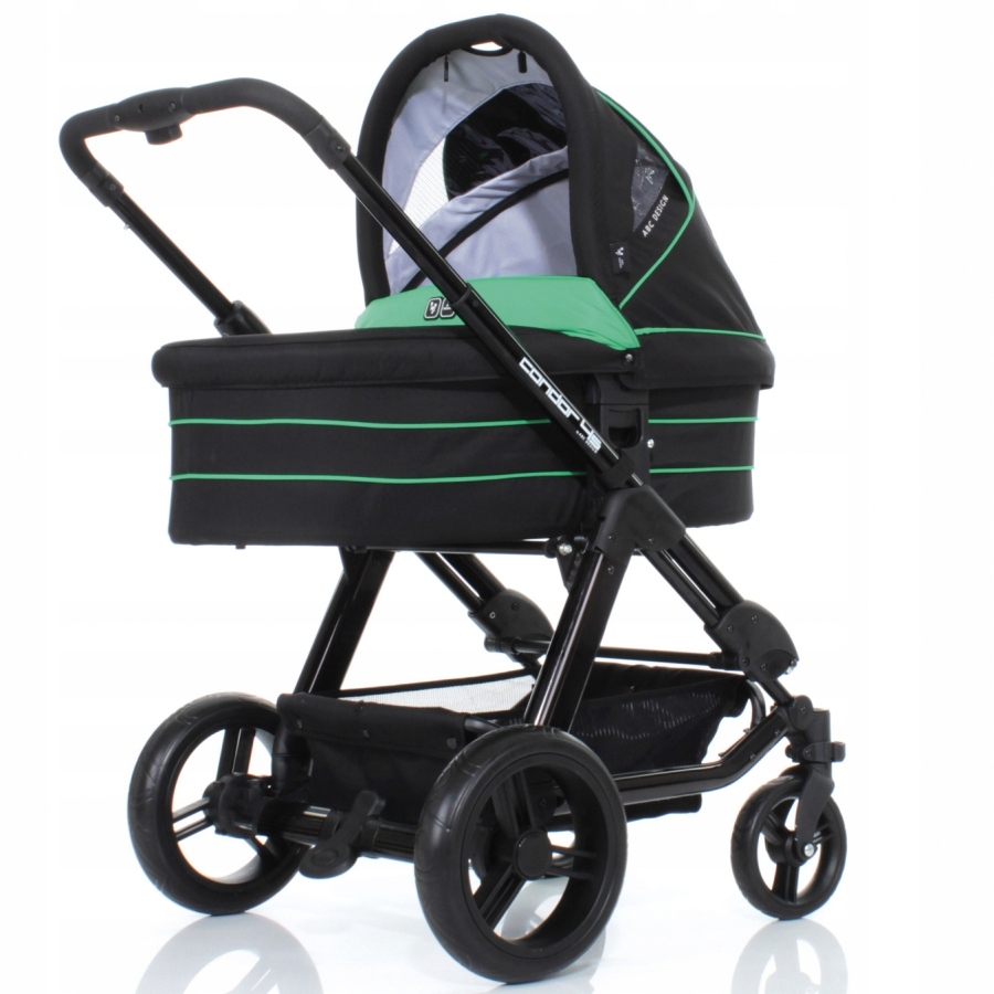 ABC Design Condor v konfiguraci s hlubokou korbou pro novorozence