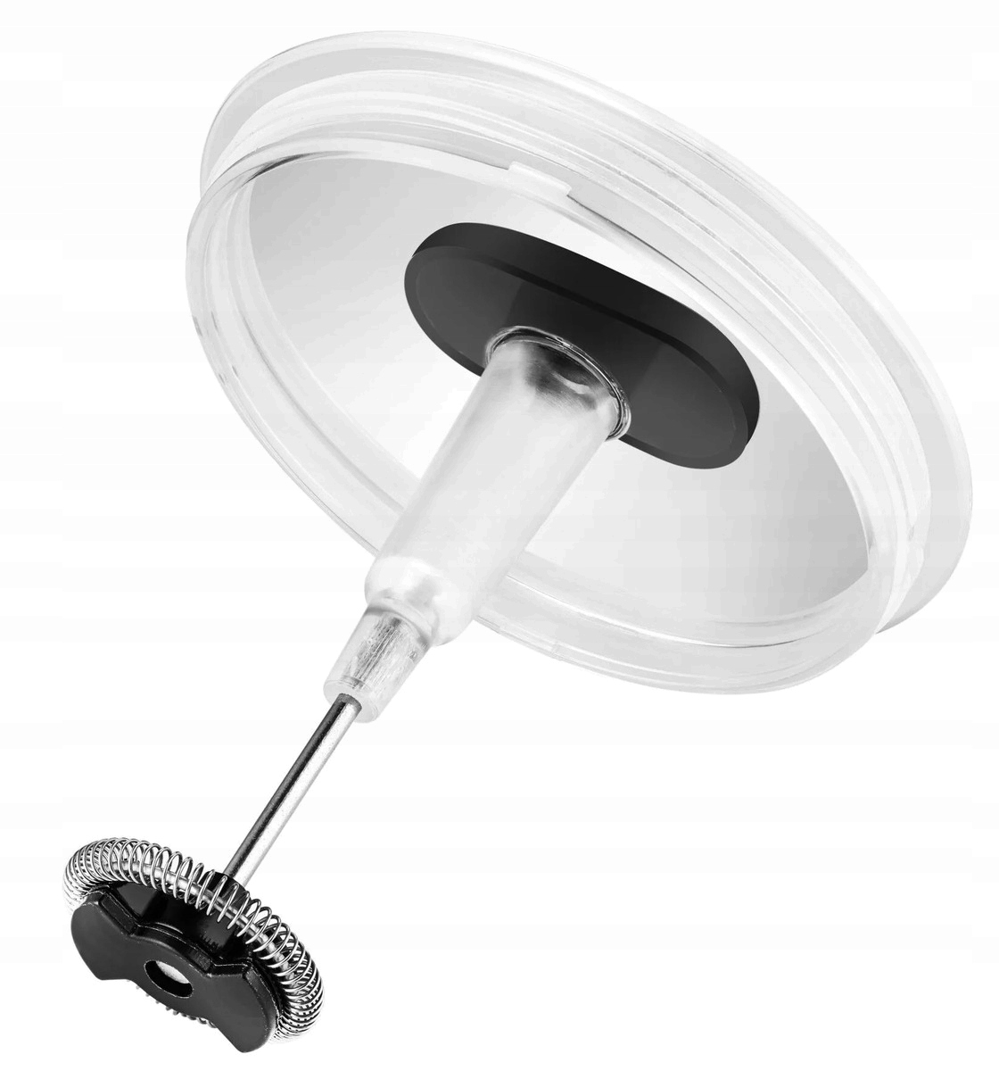 Napěňovač mléka Amica FD 4011 – pohled na ovládací prvky a ergonomický tvar